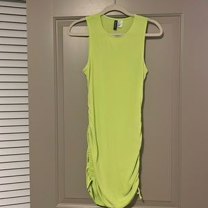 Small neon green dress from h&m!!